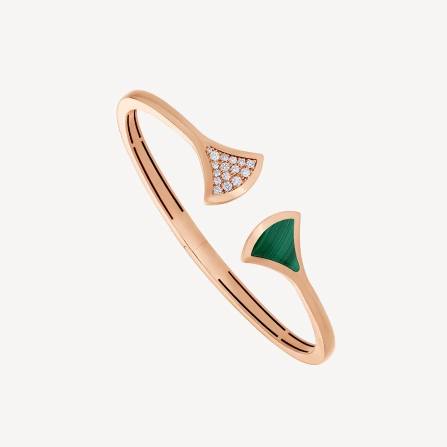 BVLGARI Divas’ Dream Green Gemstone Bracelet | Luxury Jewelry Collection