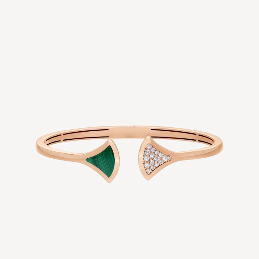 BVLGARI Divas’ Dream Green Gemstone Bracelet | Luxury Jewelry Collection