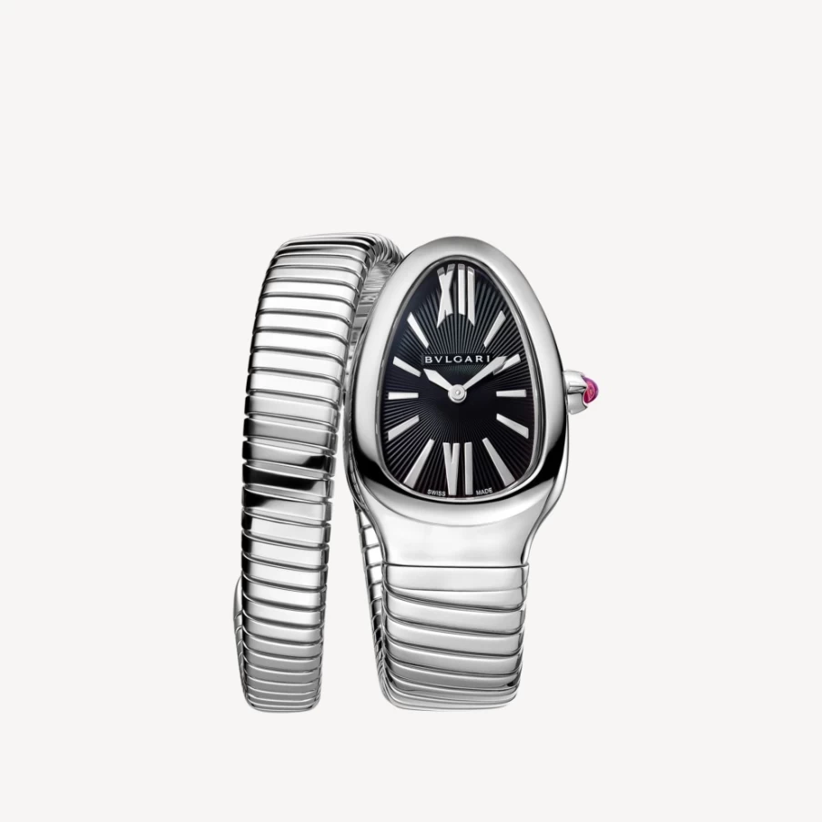 BVLGARI Serpenti Tubogas Black Women's Luxury Watch