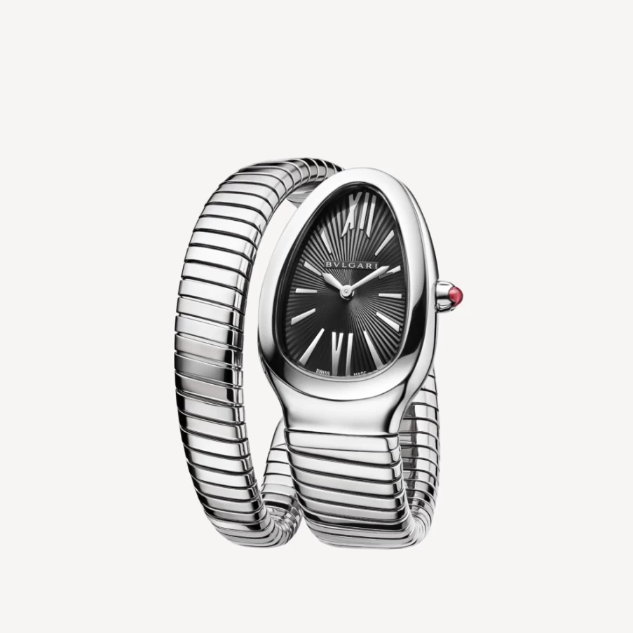 BVLGARI Serpenti Tubogas Black Women's Luxury Watch