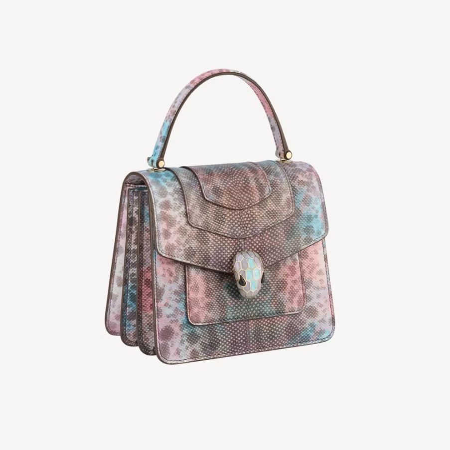 BVLGARI Serpenti Forever Multicolor Crossbody Bag for Women
