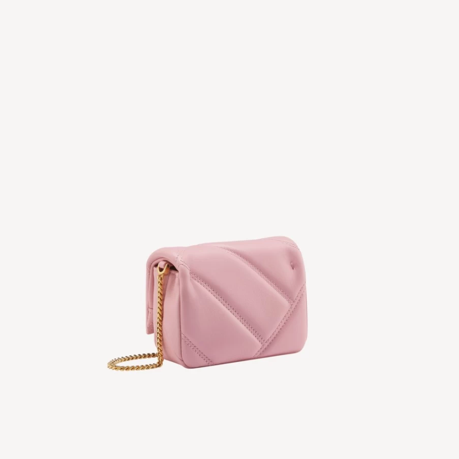 BVLGARI Serpenti Cabochon Pink Micro Bag for Women | Luxury Crossbody Bag
