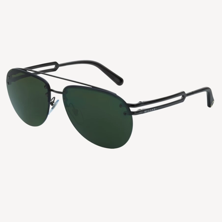 BVLGARI Bvlgari Man Black Sunglasses for Men Luxury Designer Shades