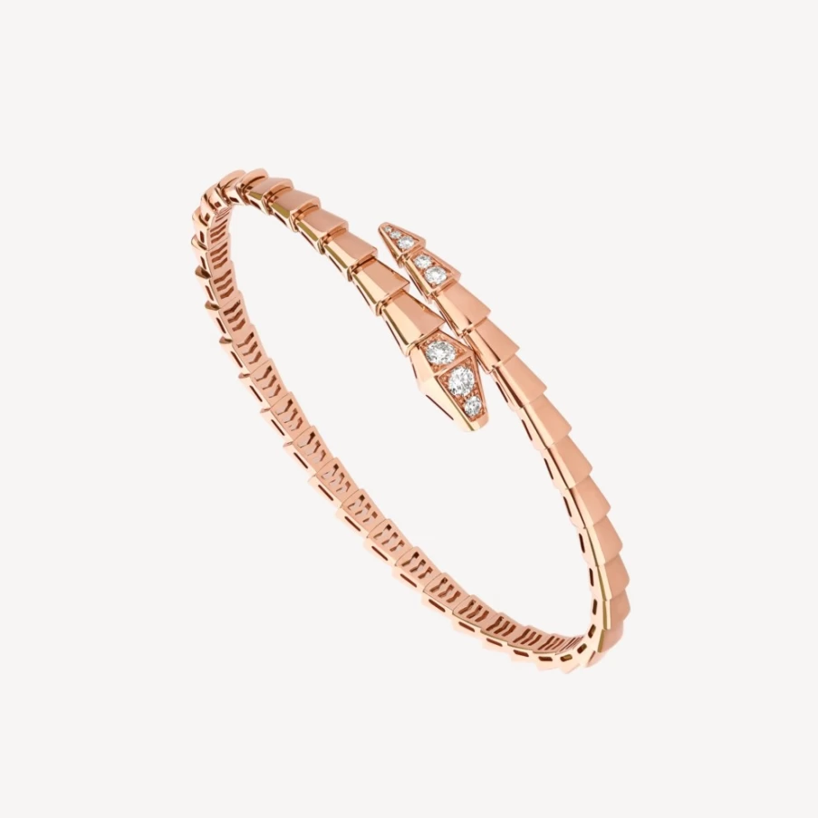 BVLGARI Serpenti Viper Bracelet | Luxury Snake Design Bracelet | 18K Gold & Precious Stones