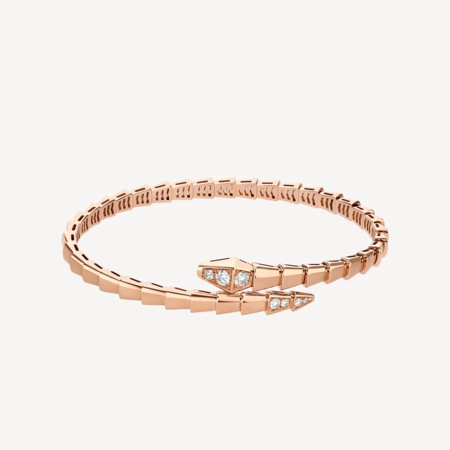 BVLGARI Serpenti Viper Bracelet | Luxury Snake Design Bracelet | 18K Gold & Precious Stones