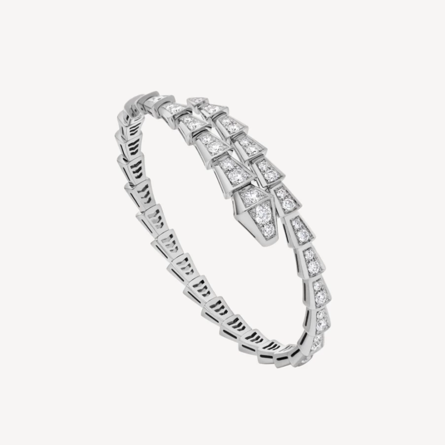BVLGARI Serpenti Viper Bracelet | Luxury Snake Design Bracelet | 18K Gold & Precious Stones