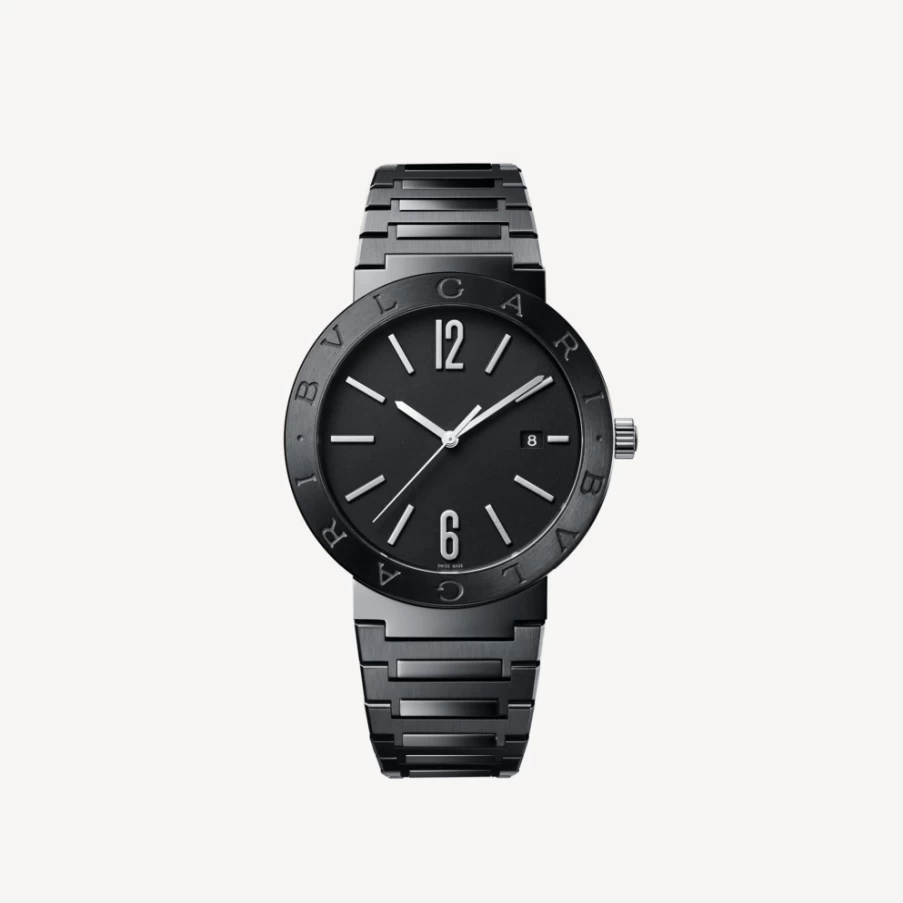 BVLGARI BVLGARI Men's Black Luxury Watch