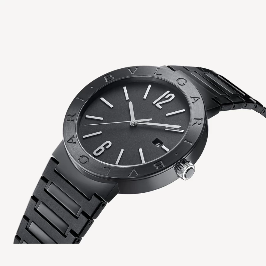 BVLGARI BVLGARI Men's Black Luxury Watch