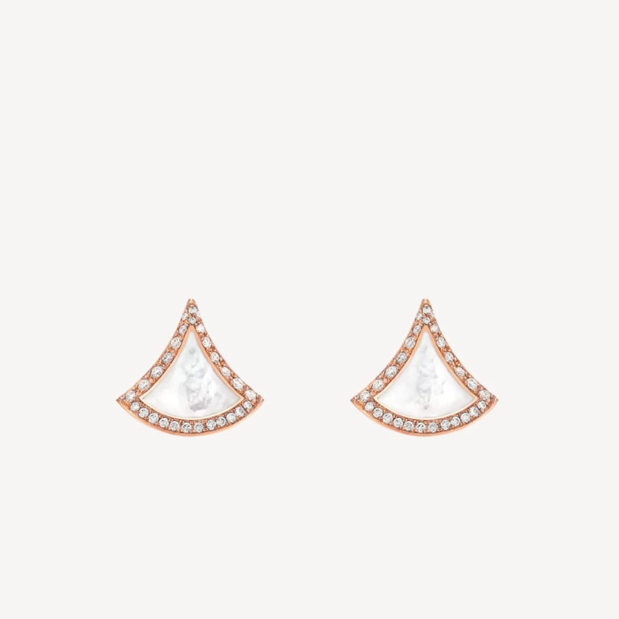 BVLGARI Divas' Dream White Gold Earrings | Luxury Diamond Studs