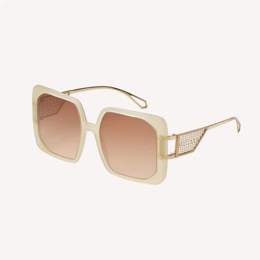 BVLGARI Serpenti Sunglasses for Women - Neutral Color Luxury Fashion Eyewear