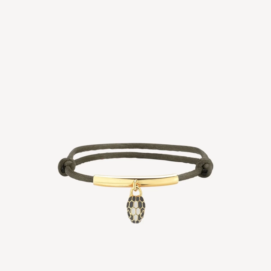 BVLGARI Serpenti Forever Green Bracelet for Women | Luxury Snake Design