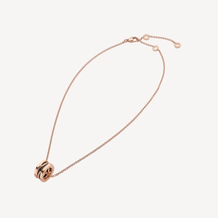 BVLGARI B.Zero1 Black Pendant Necklace | Iconic Luxury Jewelry