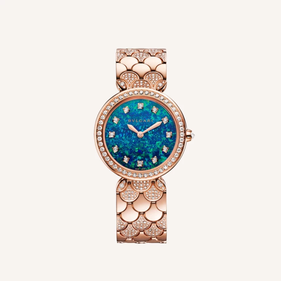 BVLGARI Divas’ Dream Pink Watch for Women – Luxury Rose Gold Timepiece