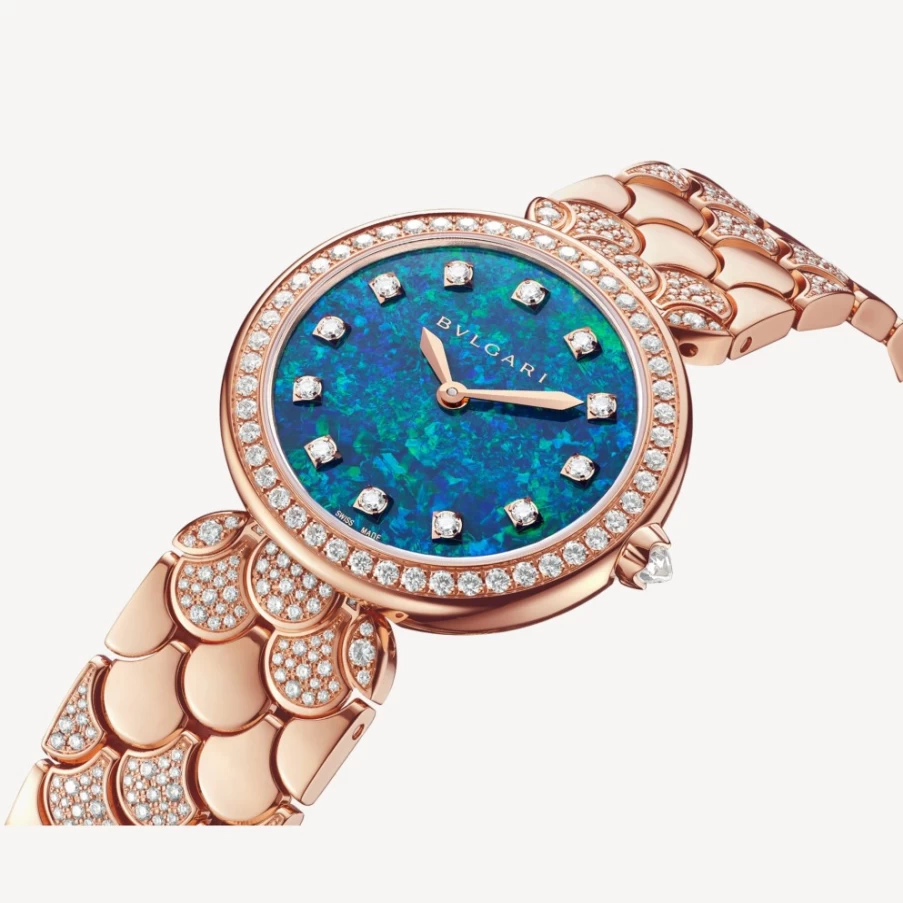 BVLGARI Divas’ Dream Pink Watch for Women – Luxury Rose Gold Timepiece