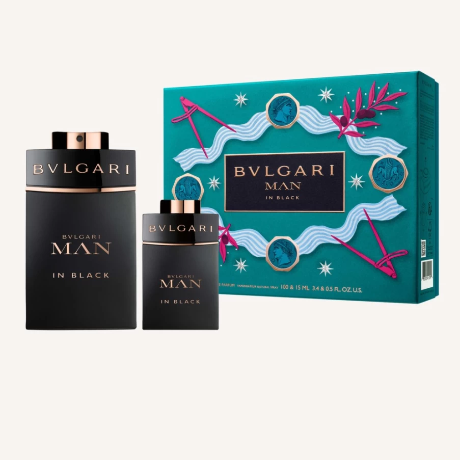 BVLGARI Man Cologne Gift Set for Men - Luxury Fragrance Kit