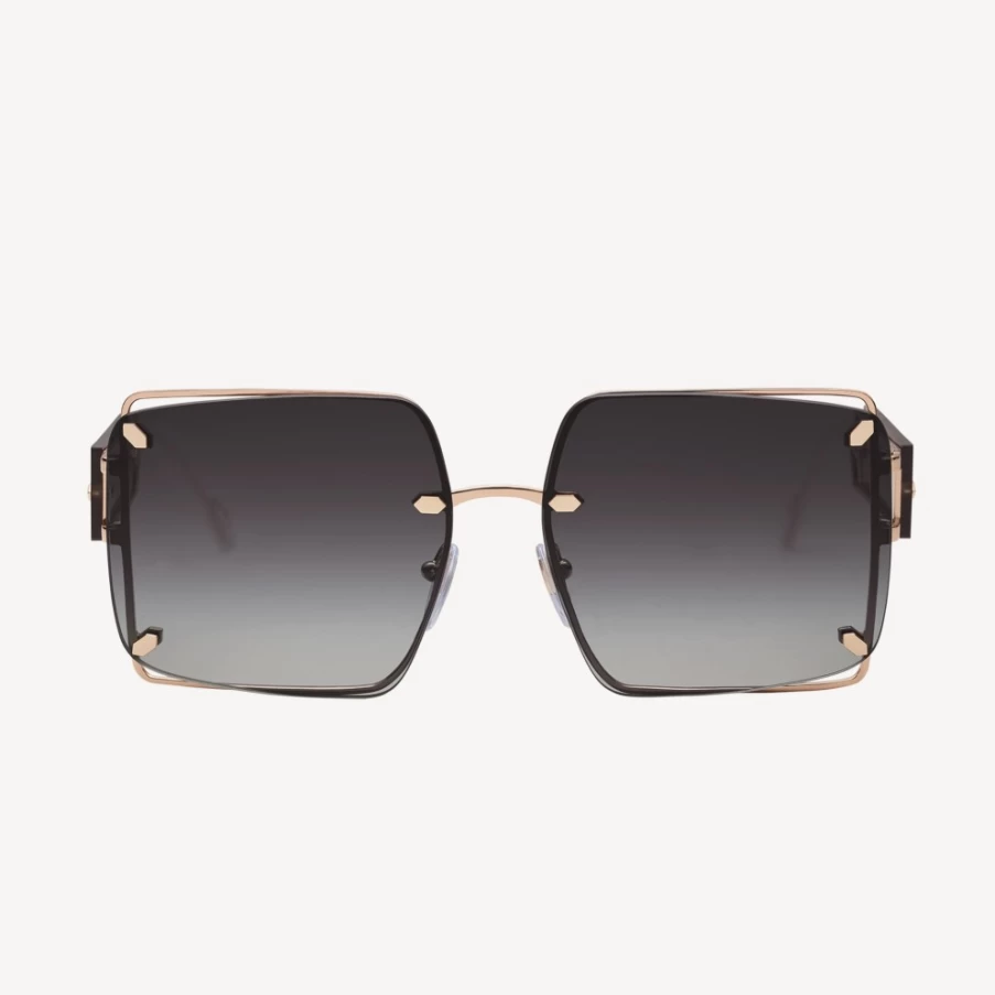 BVLGARI Serpenti Black Sunglasses for Women | Luxury Designer Shades