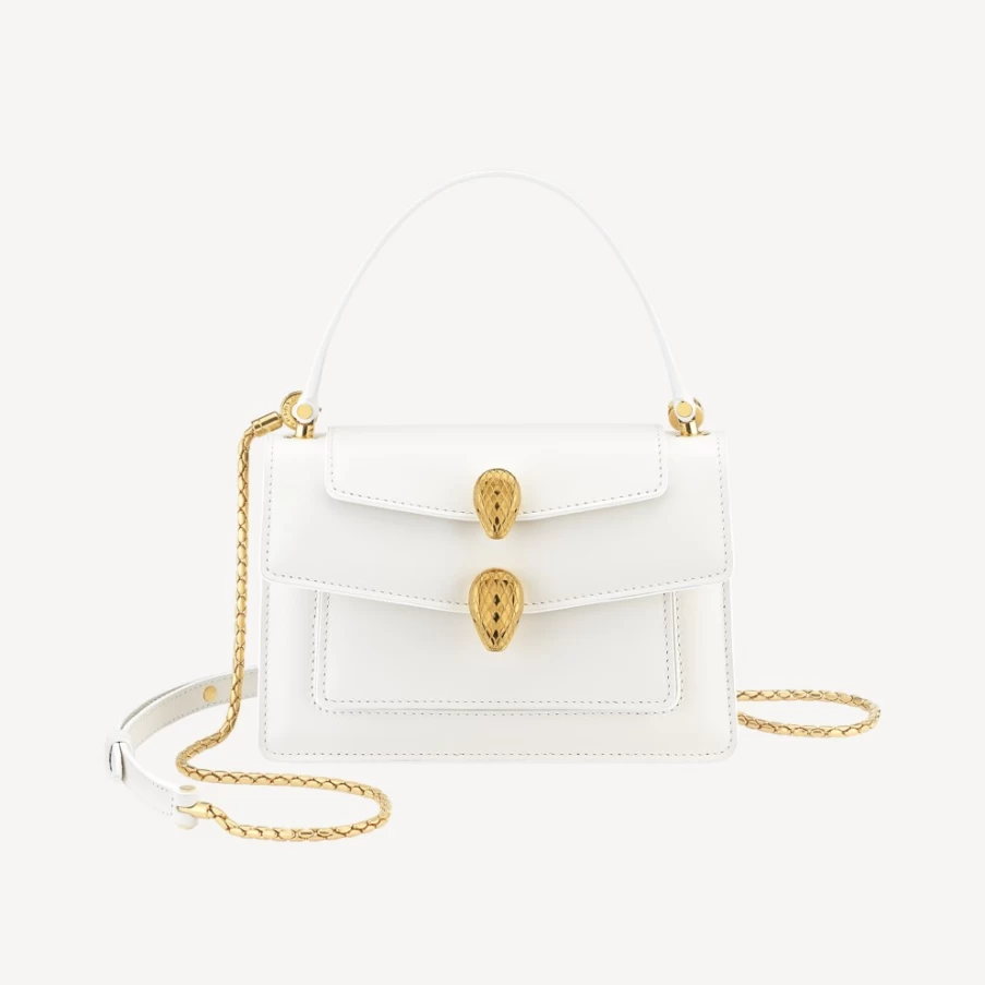 BVLGARI Alexander Wang White Belt Bag for Women