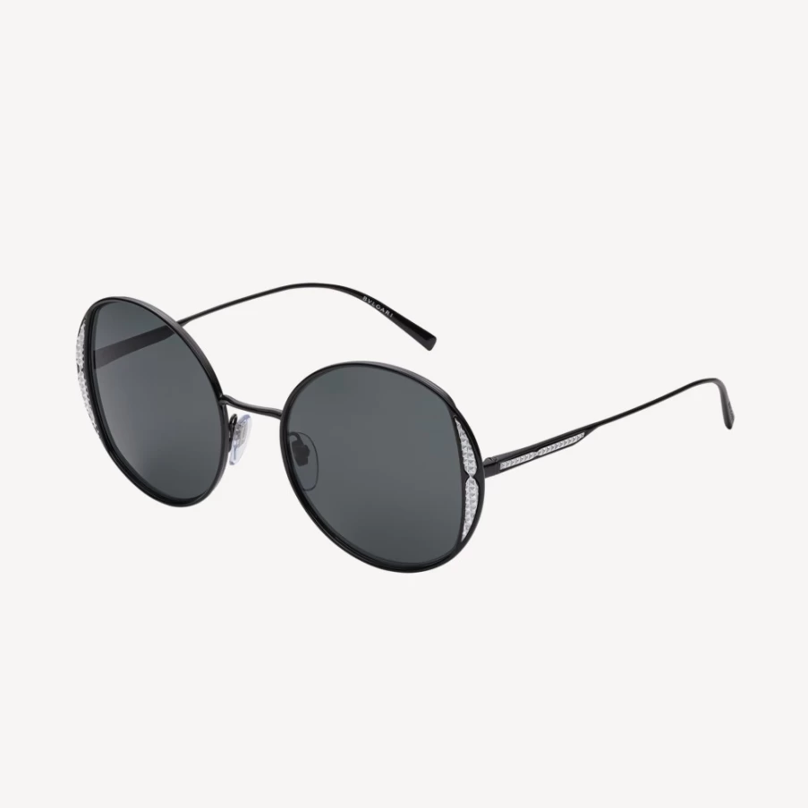 BVLGARI B.Zero1 Black Sunglasses for Women | Luxury Designer Eyewear
