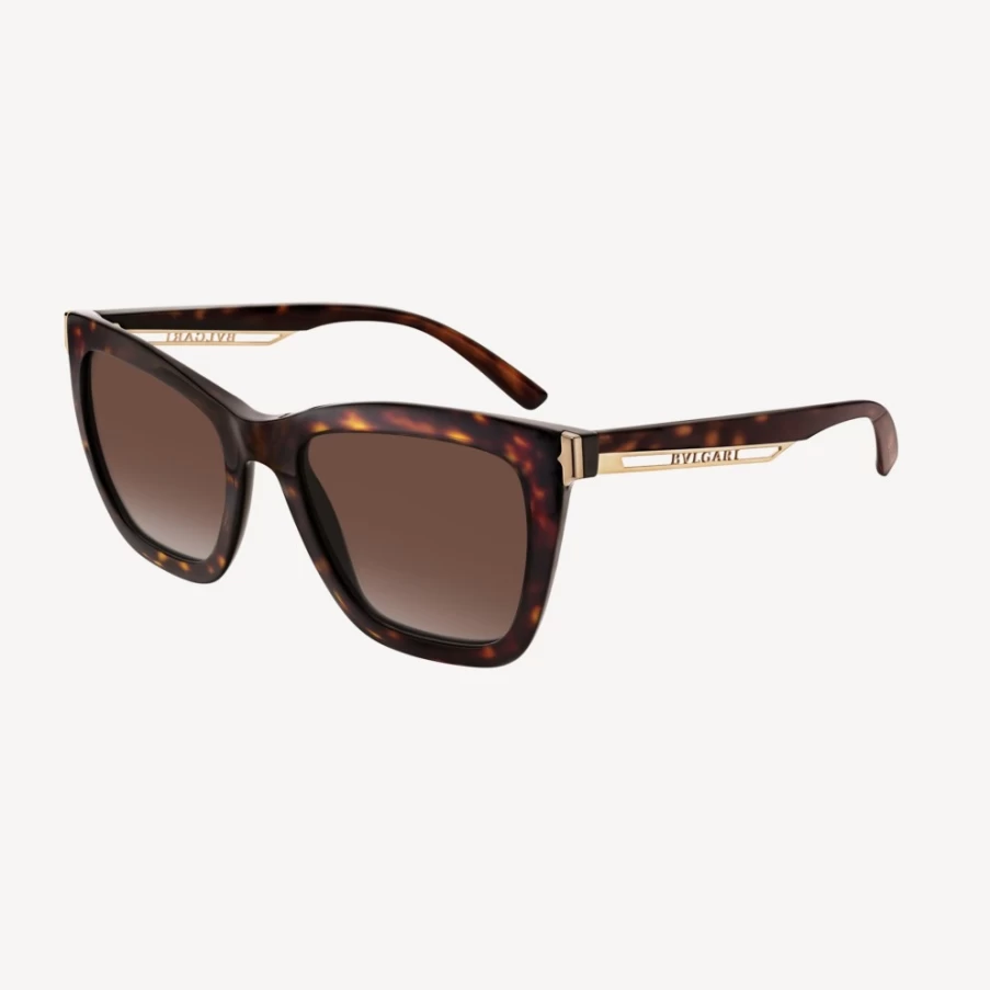 BVLGARI B.Zero1 Brown Sunglasses for Women | Luxury Designer Eyewear