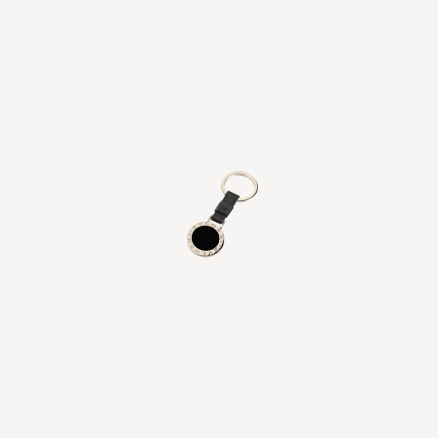 BVLGARI BVLGARI Black Keyring for Women - Luxury Designer Key Chain