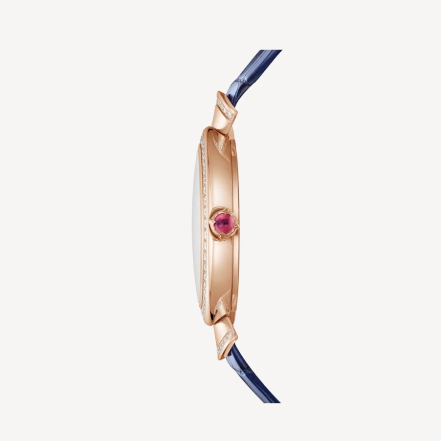 BVLGARI Divas’ Dream Women's Watch in Blue and Gold – Luxury Italian Timepiece