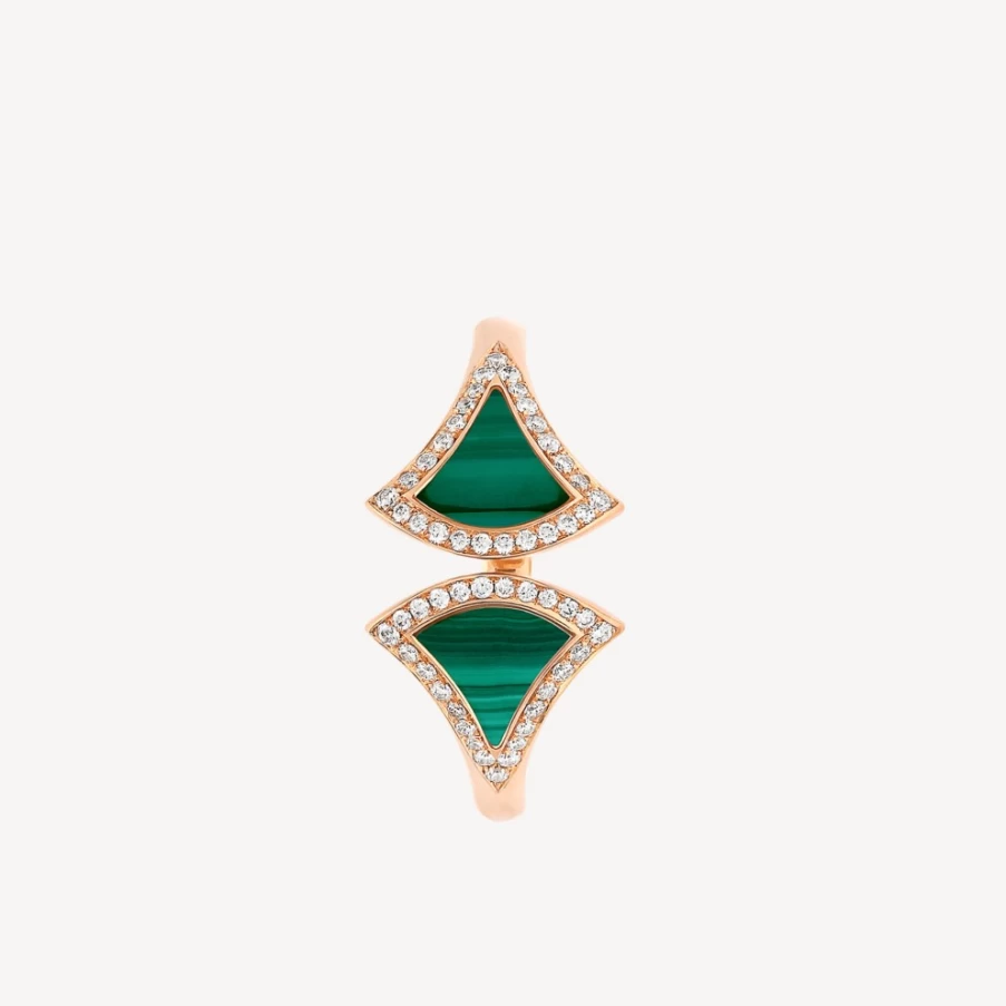 BVLGARI Divas’ Dream Green Ring | Luxury Emerald Jewelry Collection