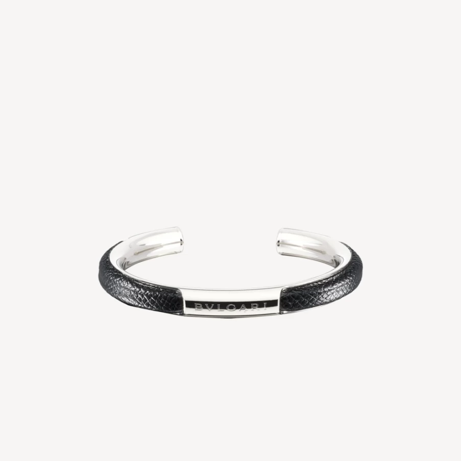 BVLGARI Bvlgari Man Black Bracelet for Men