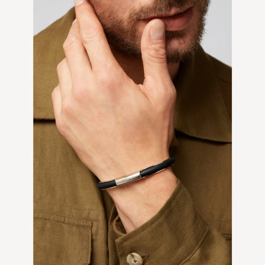 BVLGARI Bvlgari Man Black Bracelet for Men