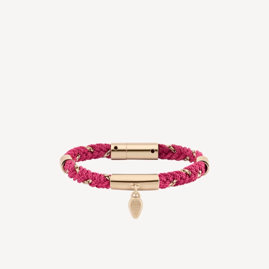 BVLGARI Serpenti Forever Pink Bracelet for Women | Luxury Rose Gold Snake Design