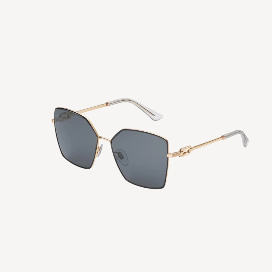 BVLGARI B.Zero1 Black Gold Sunglasses for Women