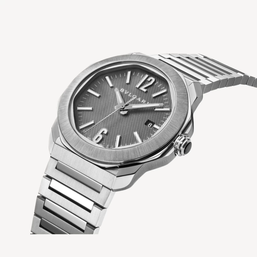 BVLGARI Octo Roma Silver Men's Luxury Watch