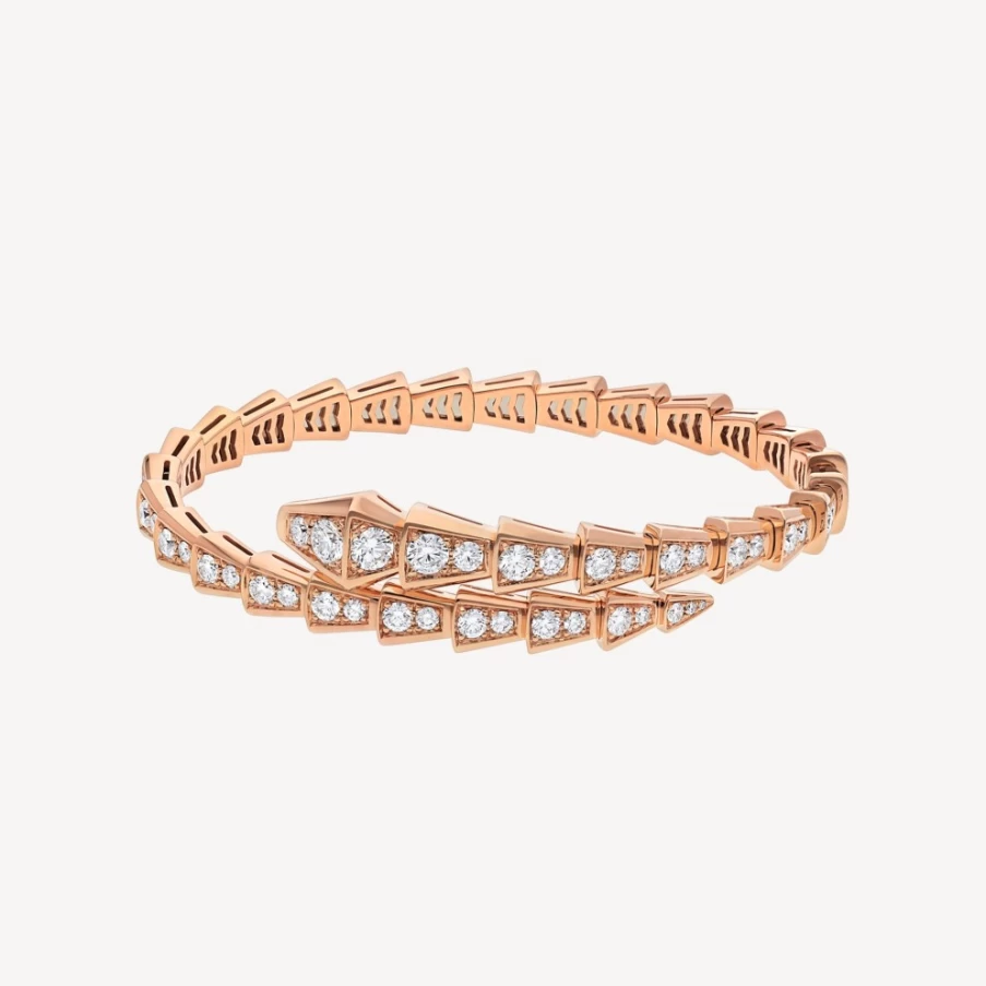 BVLGARI Serpenti Viper Bracelet | Luxury Snake Design Gold Bracelet for Women
