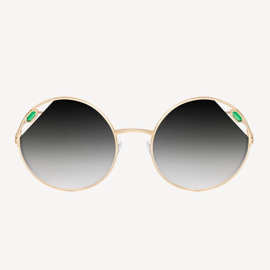 BVLGARI Serpenti Grey Sunglasses for Women | Luxury Designer Shades