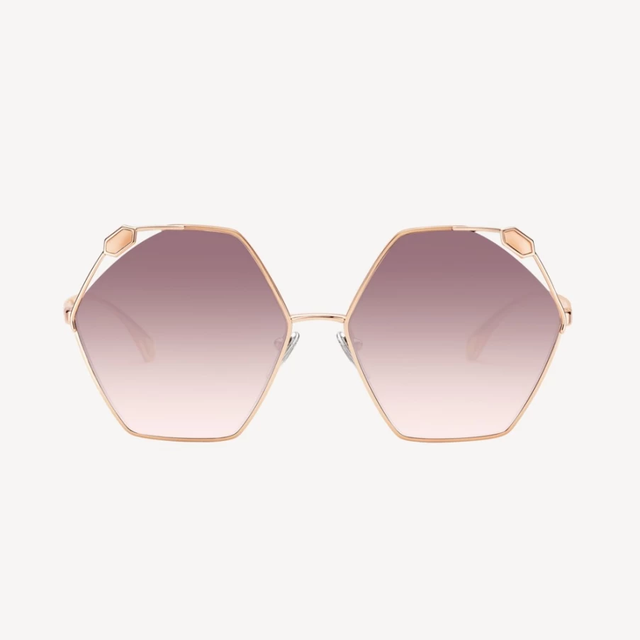 BVLGARI Serpenti Gold Sunglasses for Women - Luxury Designer Shades