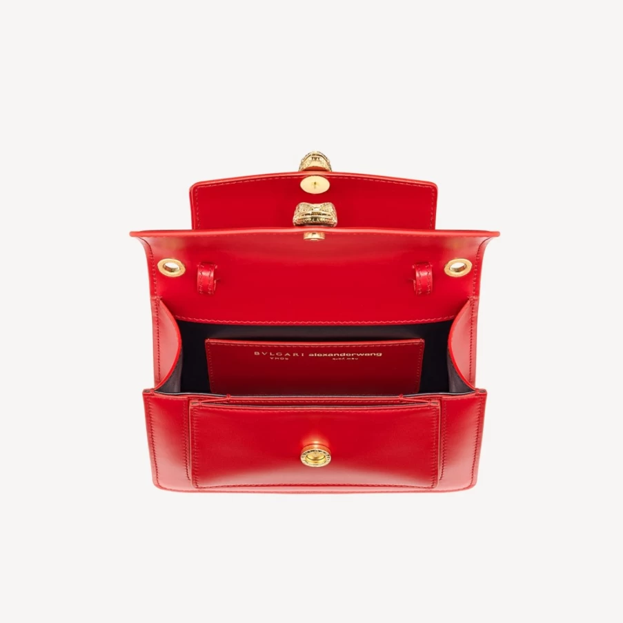 BVLGARI Alexander Wang Belt Bag for Women in Red | Luxury Crossbody Bag