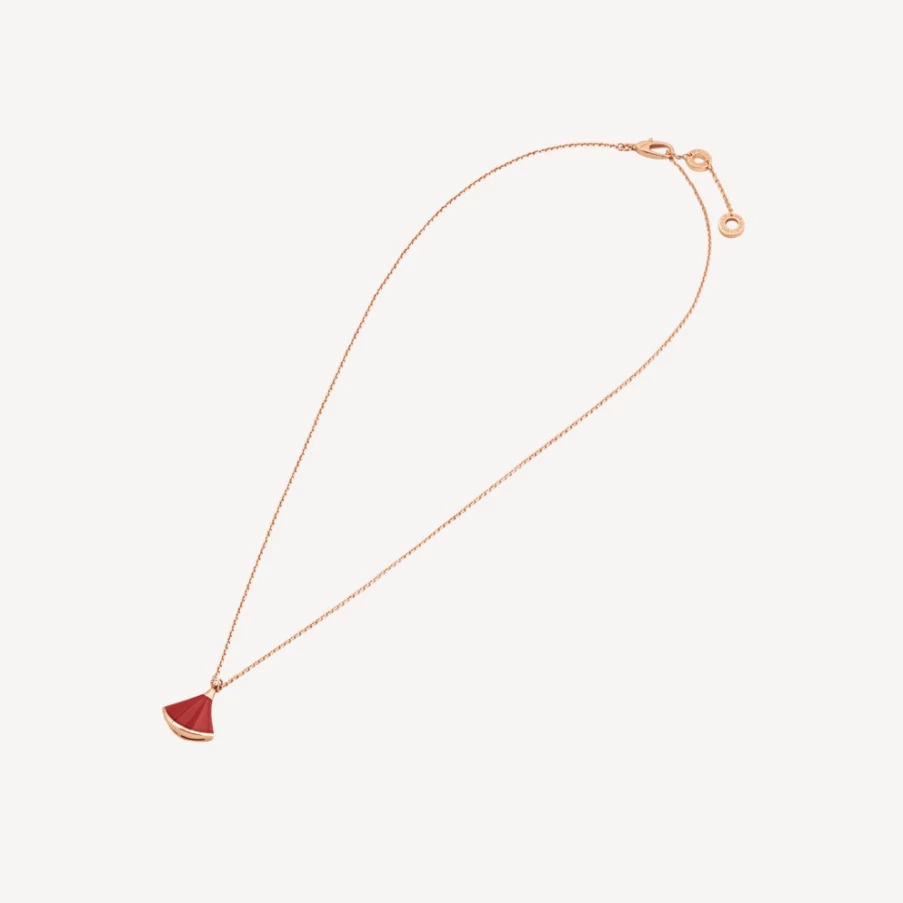 BVLGARI Divas' Dream Red Coral Pendant Necklace | Luxury Jewelry Collection