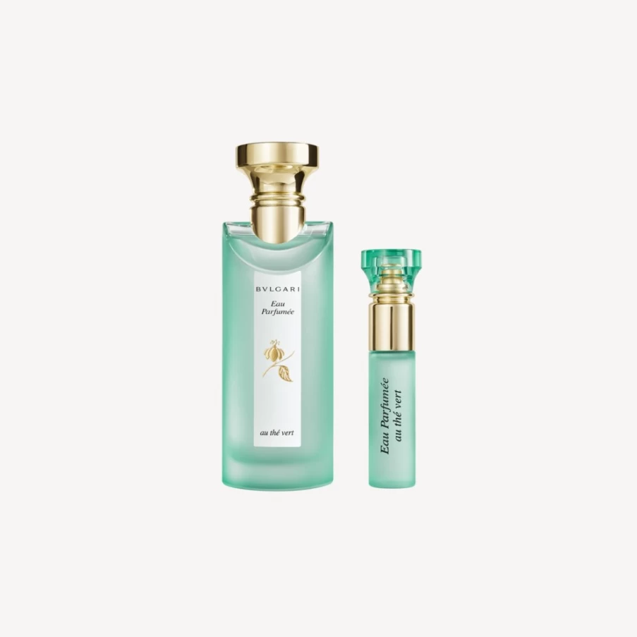 BVLGARI Eau Parfumee Au The Vert Perfume Kit for Women - Green Tea Fragrance Gift Set