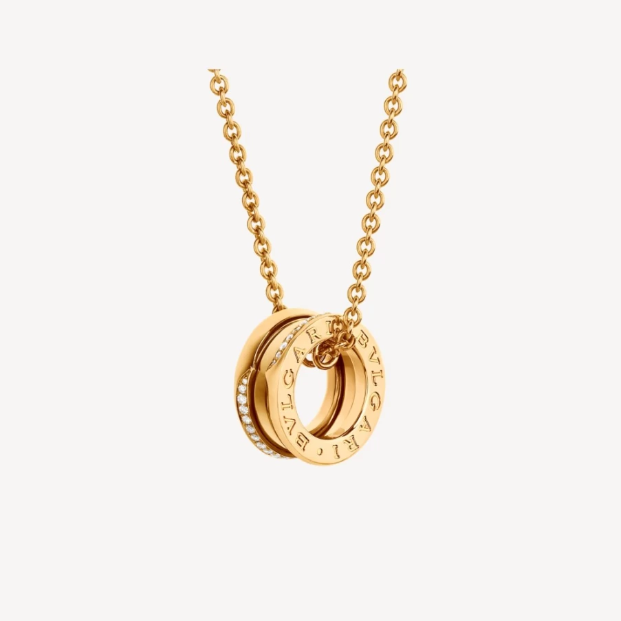 BVLGARI B.Zero1 Necklace | Iconic Luxury Pendant in 18K Gold