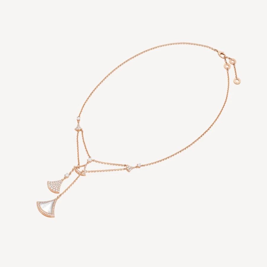 BVLGARI Divas' Dream White Gold Necklace | Elegant Pendant Jewelry