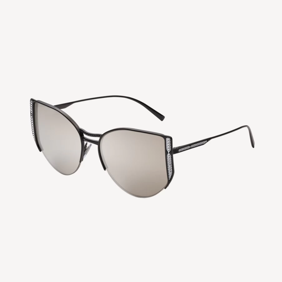 BVLGARI B.Zero1 Black Sunglasses for Women | Luxury Designer Eyewear