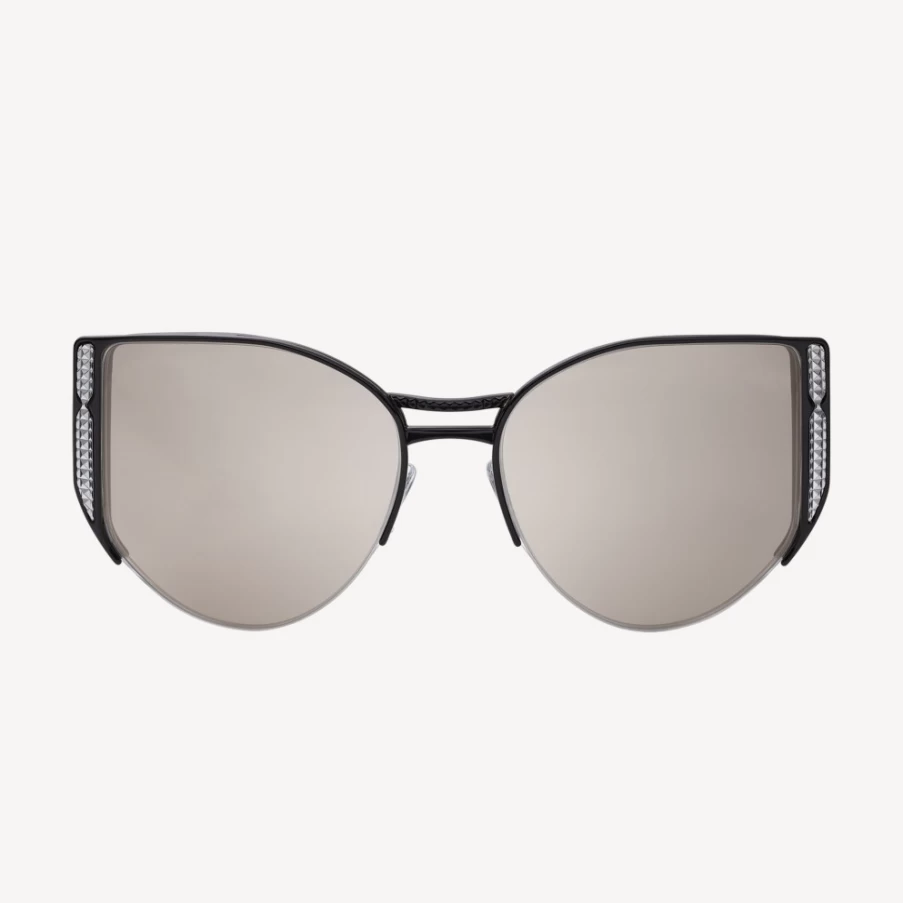 BVLGARI B.Zero1 Black Sunglasses for Women | Luxury Designer Eyewear