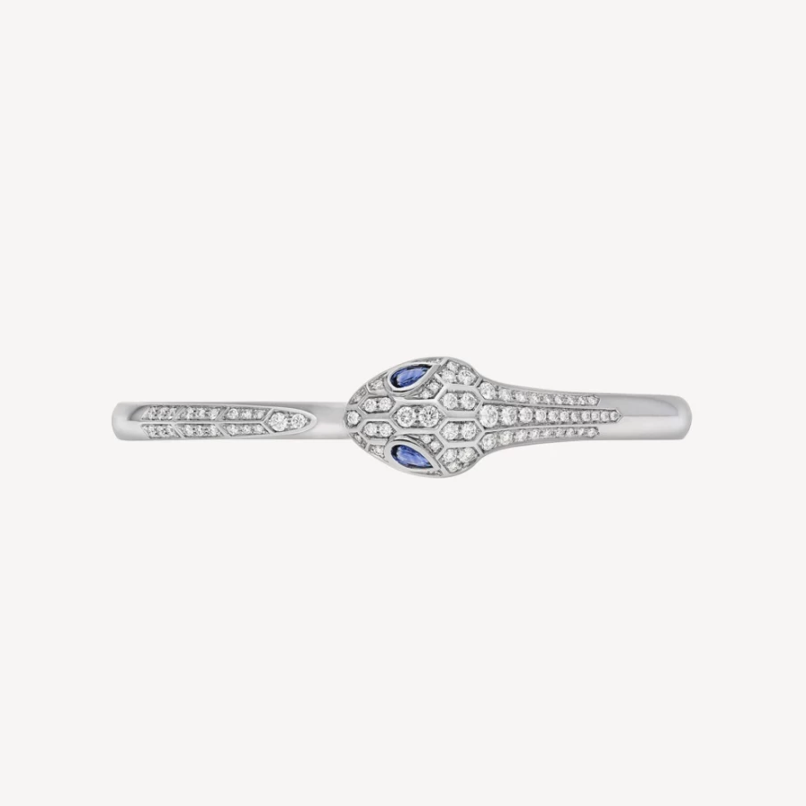 BVLGARI Serpenti Blue Bracelet | Luxury Snake Design Jewelry