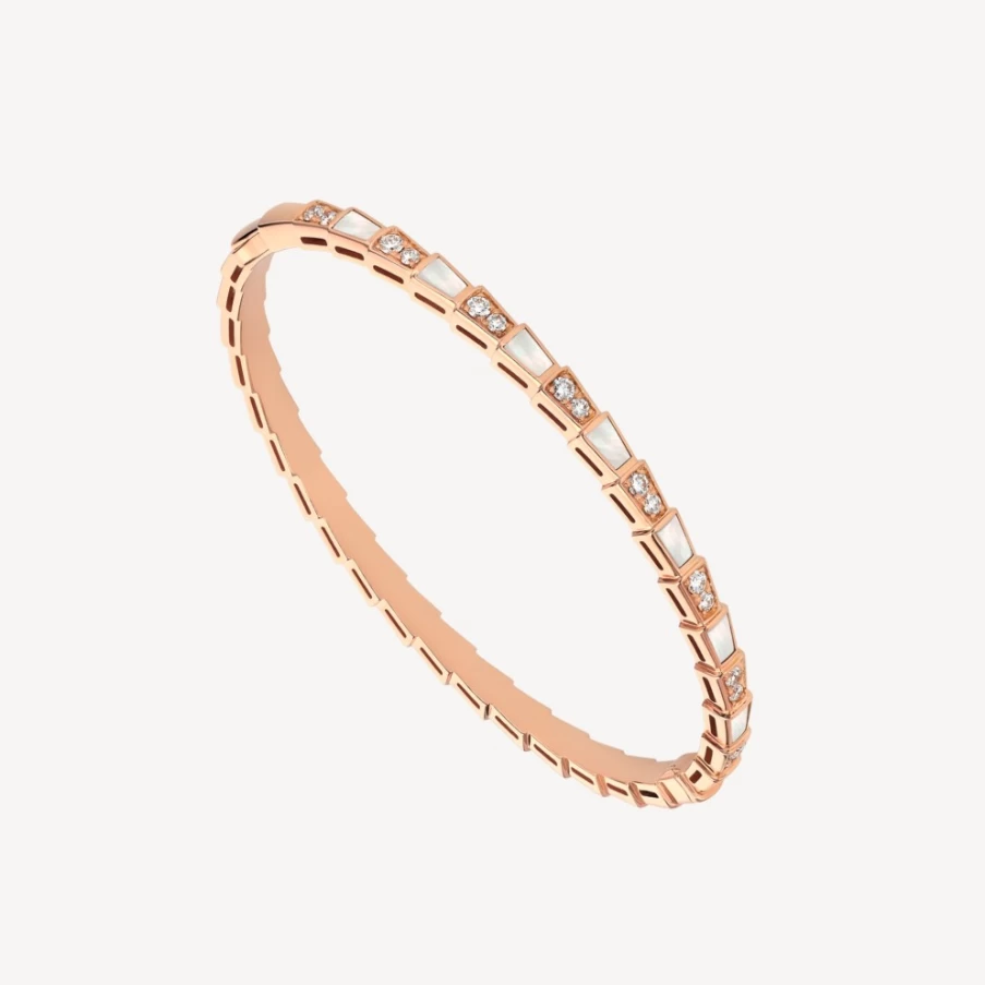 BVLGARI Serpenti Viper Bracelet | Luxury Snake Design Bracelet | 18K Gold & Precious Stones