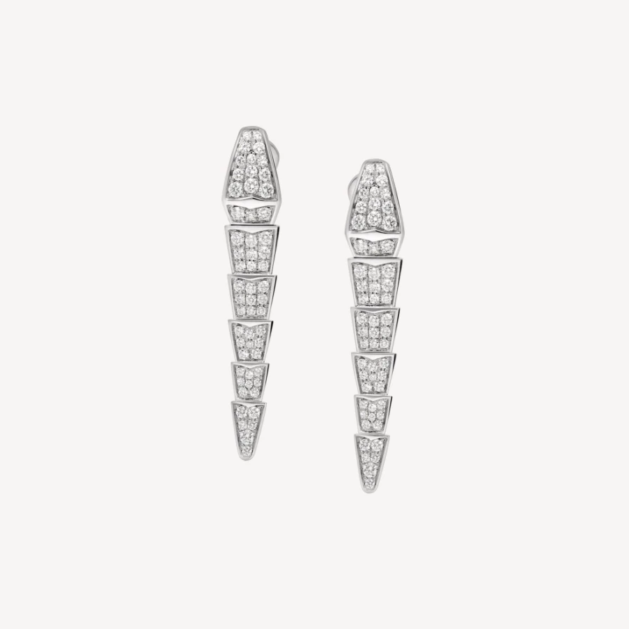 BVLGARI Serpenti Viper Earrings | Luxury Snake Design Jewelry