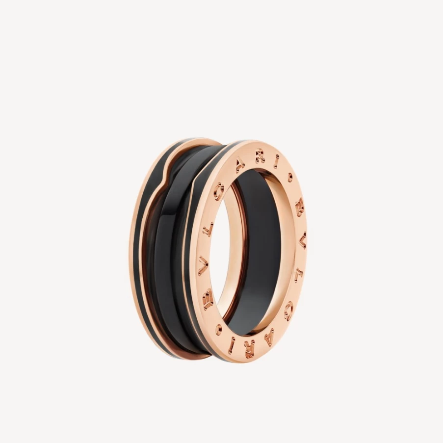 BVLGARI B.Zero1 Black Ring | Iconic Luxury Band Ring