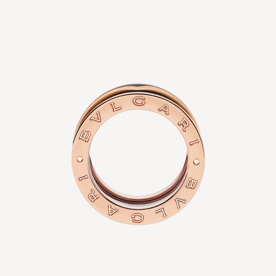 BVLGARI B.Zero1 Black Ring | Iconic Luxury Band Ring