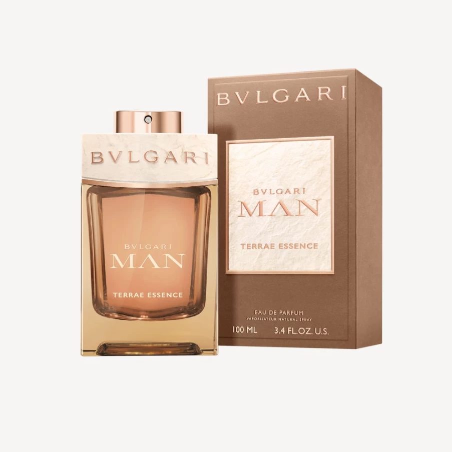 BVLGARI Man Terrae Essence Eau De Parfum for Men - Luxury Woody Aromatic Fragrance