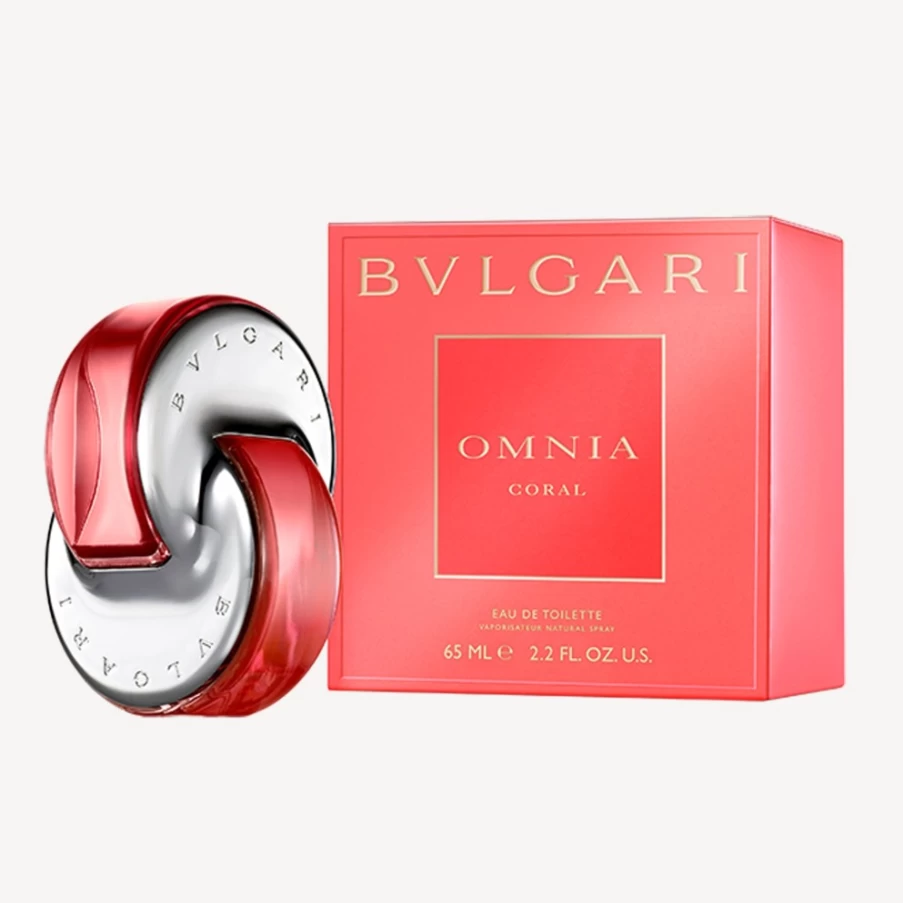 BVLGARI Omnia Coral Eau De Toilette for Women - Floral Fragrance Perfume