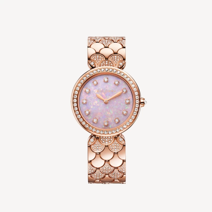 BVLGARI Divas’ Dream Pink Watch for Women - Luxury Rose Gold Quartz Timepiece
