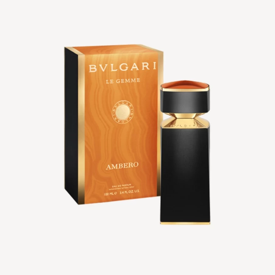 BVLGARI Le Gemme Ambero Eau De Parfum for Men - Luxury Amber Fragrance